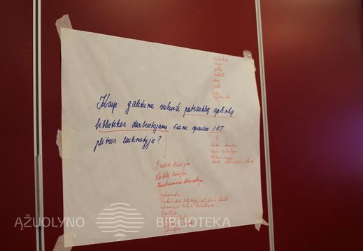 Konferencijos akimirka