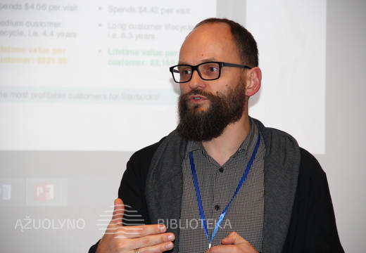 Konferencijos akimirka