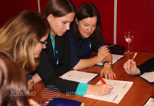 Konferencijos akimirka