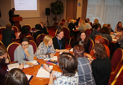 Konferencijos akimirka