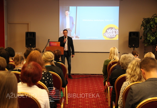 Konferencijos akimirka