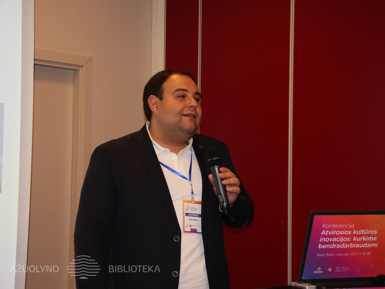 Konferencijos akimirka