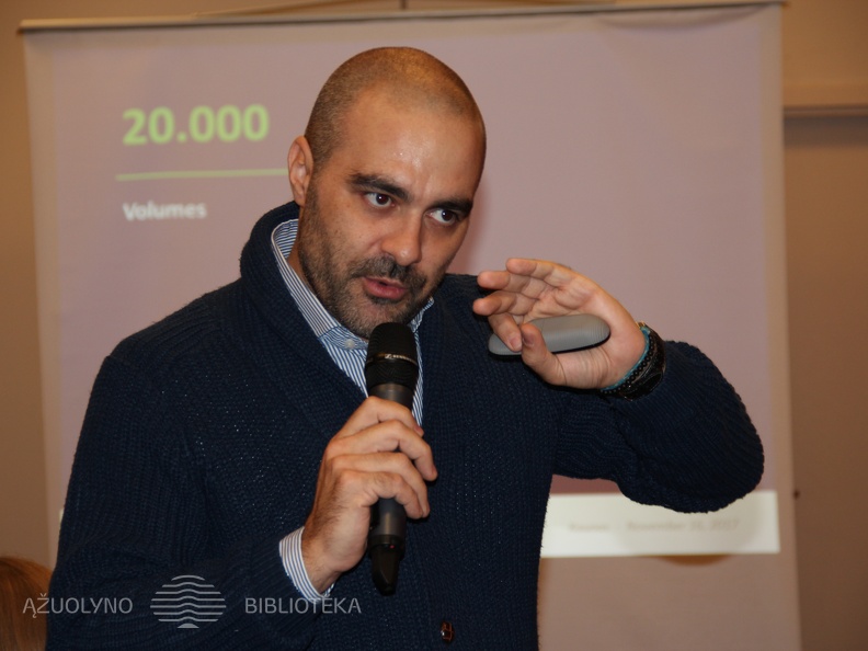 Konferencijos akimirka