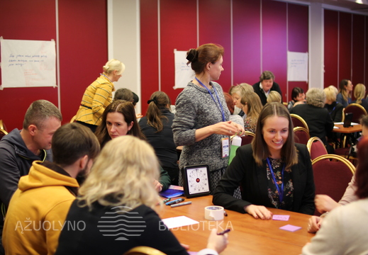 Konferencijos akimirka