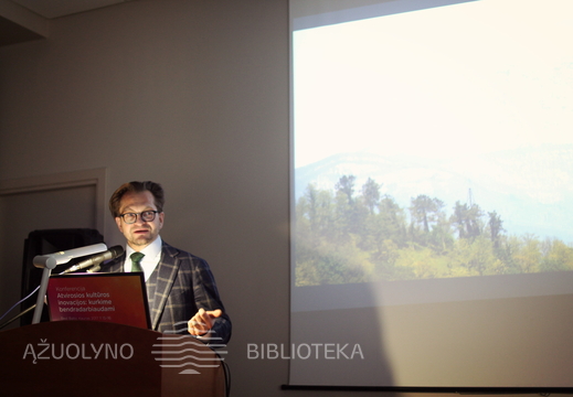 Konferencijos akimirka