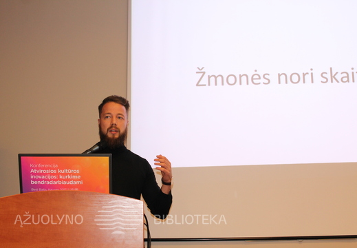 Konferencijos akimirka