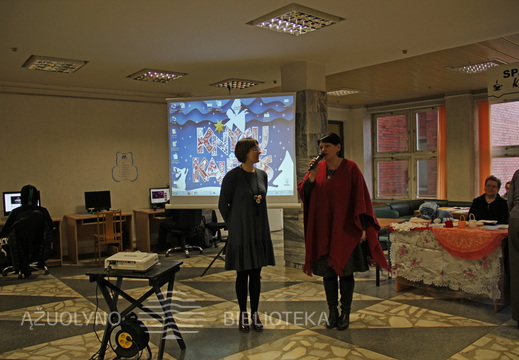 Bibliotekos direktorės Astos Naudžiūnienės žodis