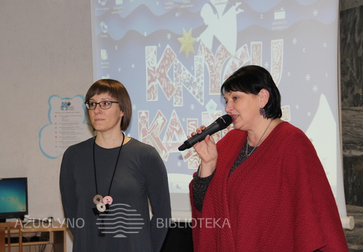 Bibliotekos direktorės Astos Naudžiūnienės žodis