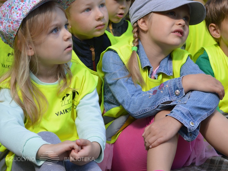 Skaitymai „Pievos pasaka“ Ąžuolyno parke