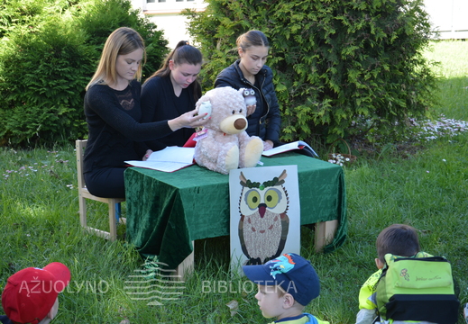 Skaitymai „Pelėdžiuko sapnas“ ant pelėdų kalno