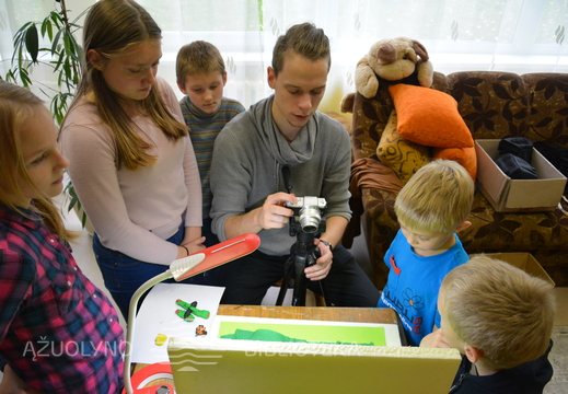 Kūrybinės stop kadro animacijos kūrimo dirbtuvės