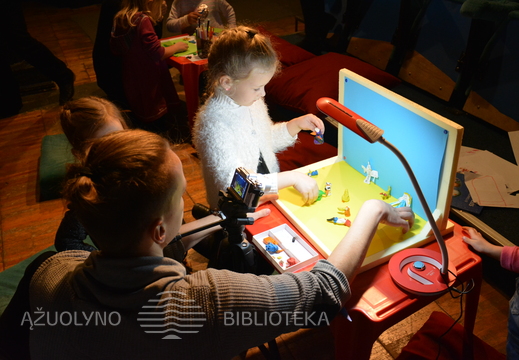 Kūrybinės stop kadro animacijos kūrimo dirbtuvės