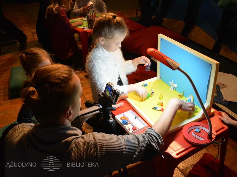 Kūrybinės stop kadro animacijos kūrimo dirbtuvės