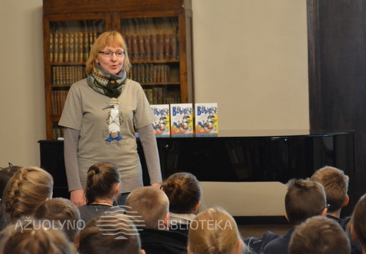 Susitikimas su knygos „Bubio nuotykiai Galapaguose“ autore Rita Šemelyte