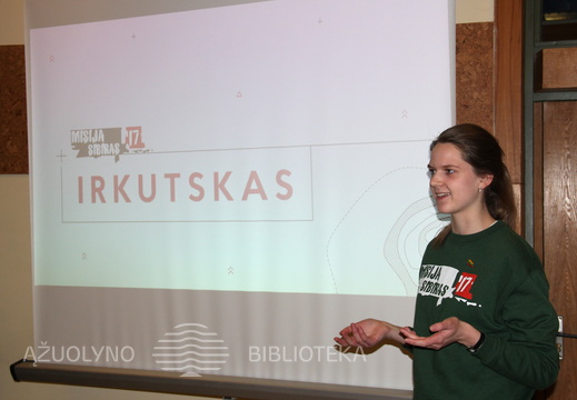 Renginio akimirka. Simona