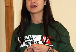 Renginio akimirka. Agnė