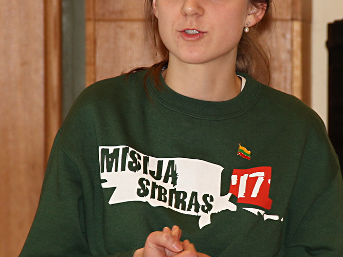 Renginio akimirka. Simona