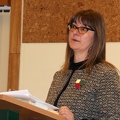 Prof. dr. Aušra-Martišiūtė-Linartienė skaito pranešimą