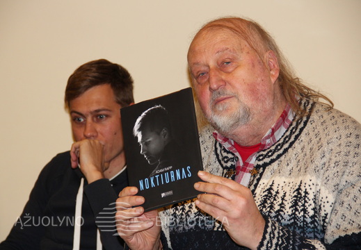 Režisierius Gytis Padegimas, aktorius Dovydas Stončius