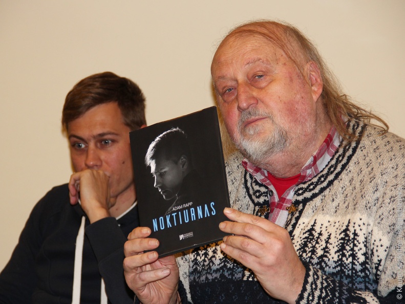 Režisierius Gytis Padegimas, aktorius Dovydas Stončius