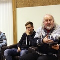 Režisierius Gytis Padegimas, aktorius Dovydas Stončius, Kauno miesto Kamerinio teatro vadovė Jurga Knyvienė