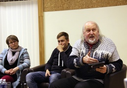 Režisierius Gytis Padegimas, aktorius Dovydas Stončius, Kauno miesto Kamerinio teatro vadovė Jurga Knyvienė