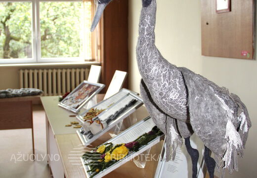 Poezijos ir vilnos darbų parodos „Šiltos eilės" fragmentai