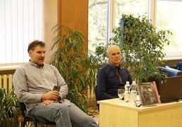 Prof. Saulius Keturakis ir dr. Mindaugas Bertašius