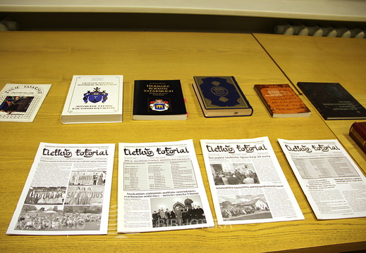 Senųjų leidinių paroda totoristikos tema