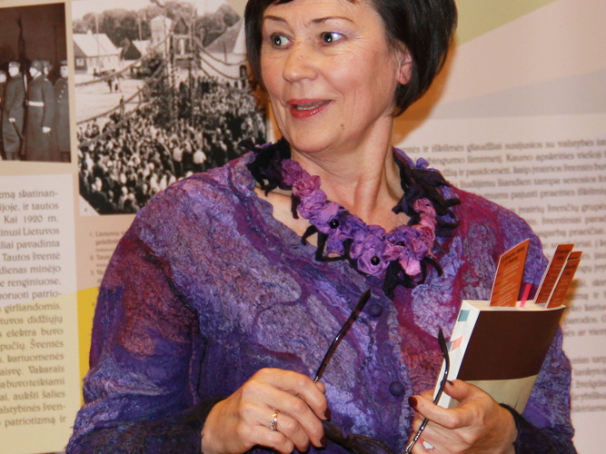 Knygos mokslinė redaktorė Dalia Giniuvienė