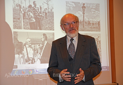 Vienas iš ąžuolyno sumanytojų Kęstutis Labanauskas