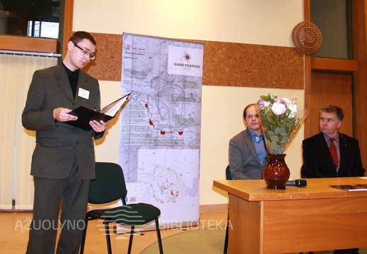 dr. Mindaugas Balkus, Ovidijus Jurkša ir prof. Valdas Rakutis