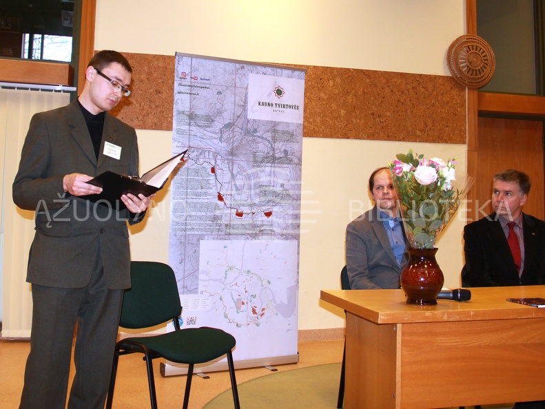 dr. Mindaugas Balkus, Ovidijus Jurkša ir prof. Valdas Rakutis