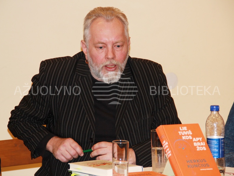 Rašytojas Herkus Kunčius