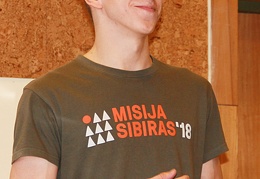 Ekspedicijos dalyvis Juras