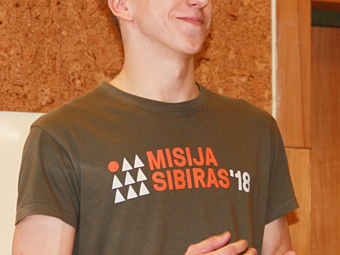 Ekspedicijos dalyvis Juras