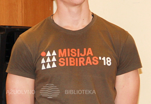 Ekspedicijos dalyvis Rokas