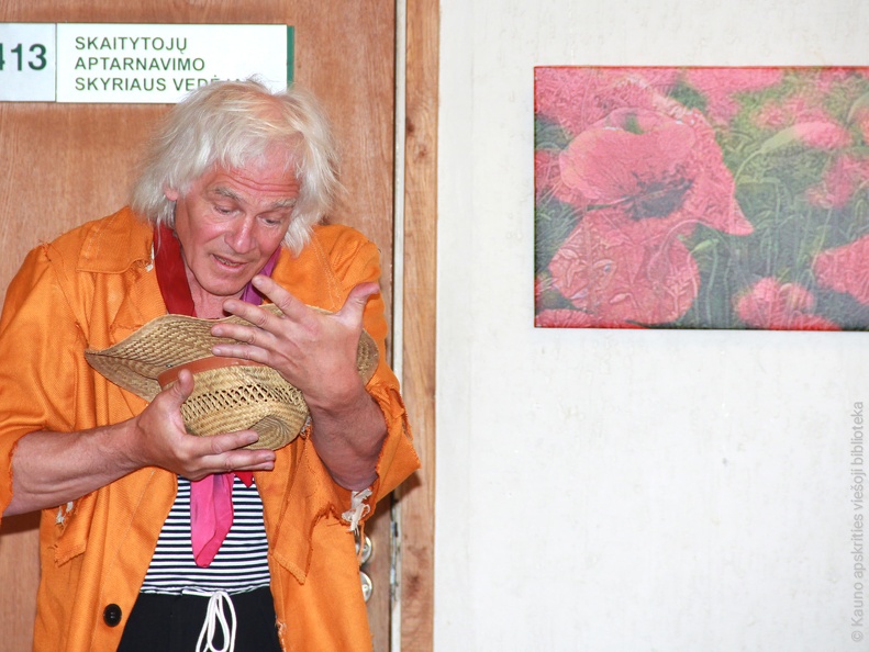 Pantomimos aktorius Virgilijus Bortkevičius