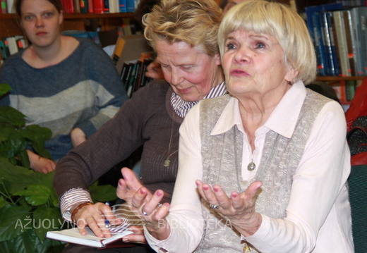 Aktorė Olita Dautartaitė uždavė klausimą.