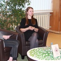 Rašytoja Dalia Smagurauskaitė ir tinklaraštininkė Knygų Dama
