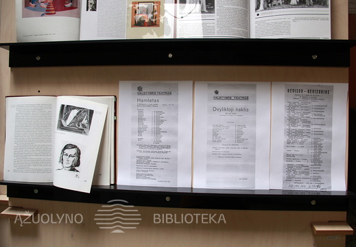 M. Čechovo spektaklių, režisuotų Valstybės teatre, programų kopijos: W. Shakespeare "Hamletas ir "Dvyliktoji naktis" (abu 1932), N. Gogolio "Revizorius" (1933)
