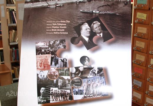 Leidinių ir dokumentų paroda "Kaunas - profesionalaus Lietuvos teatro lopšys"