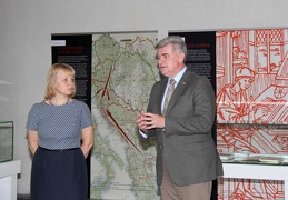 Kroatijos ambasadorius Krešimir Kedmenec ir  jo asistentė Jurga Jozič