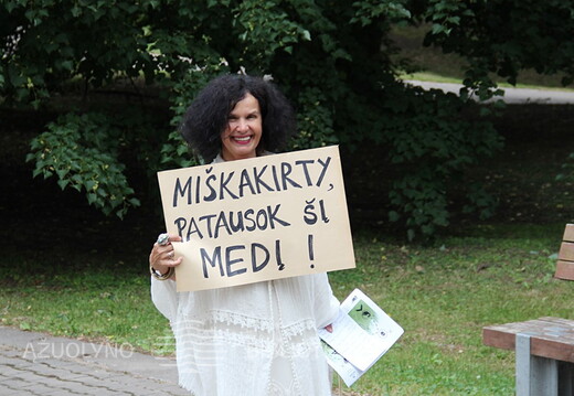Renginio vedėka bibliotekininkė Vida Korn