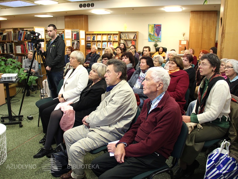 Tarp renginio dalyvių - aktorė Olita Dautartaitė