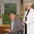 Režisierius Gytis Padegimas, teatrologė Elvyra Markevičiūtė