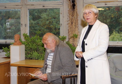 Režisierius Gytis Padegimas, teatrologė Elvyra Markevičiūtė