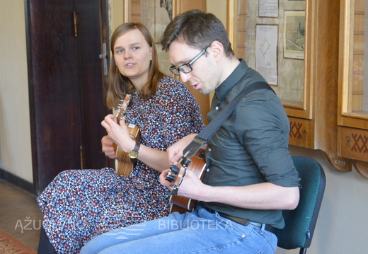 Dailininkė Vilija Kvieskaitė ir rašytojas Benas Bėrantas