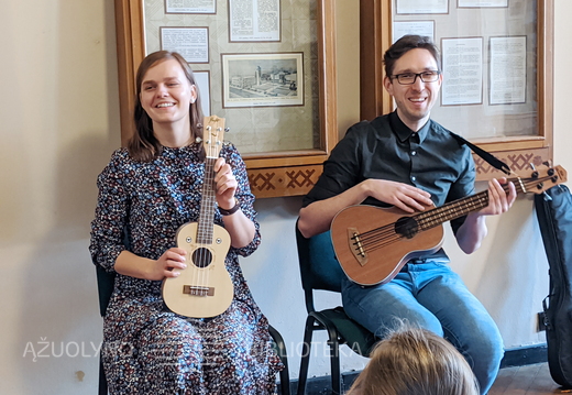 Dailininkė Vilija Kvieskaitė ir rašytojas Benas Bėrantas