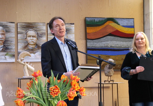 Kalba Lietuvos dailininkų sąjungos Kauno sk. pirmininkas Eugenijus Nalevaika